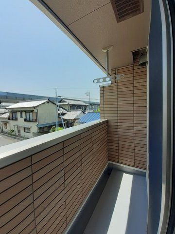 サンリットさくらのバルコニー