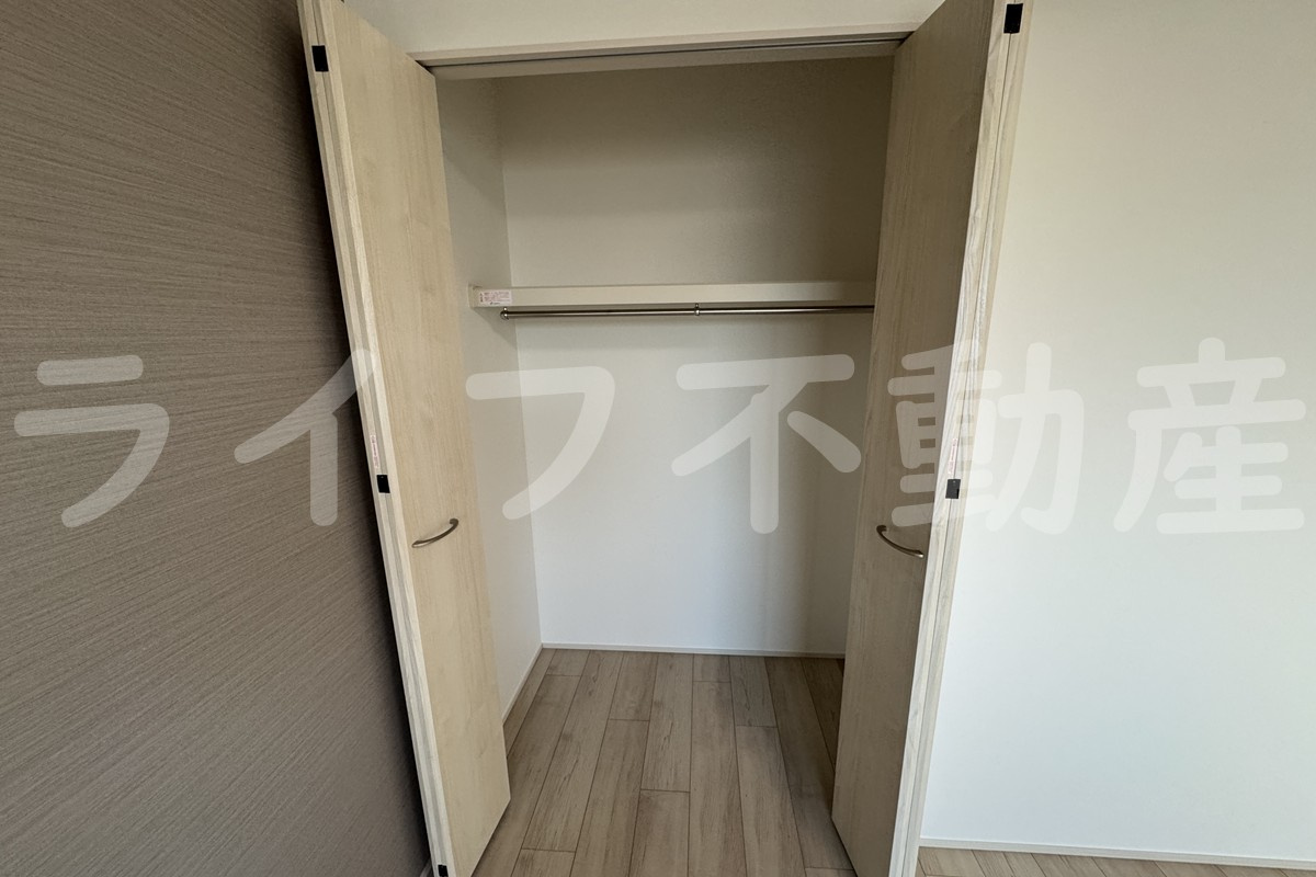 フジパレス弥刀駅北Ⅰ番館の収納|大きなものも収納できそうです