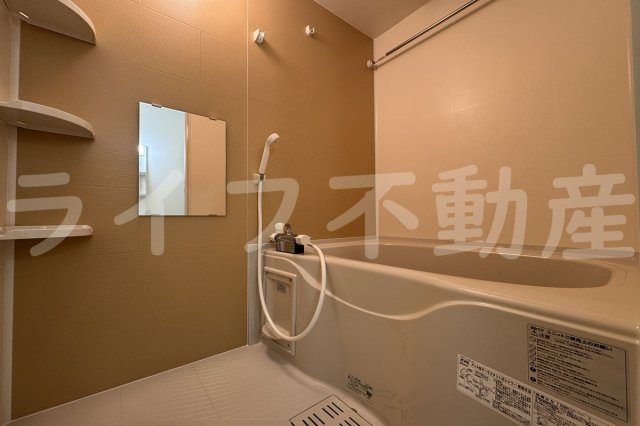 フジパレス弥刀駅北Ⅰ番館の浴室|きれいなお風呂です