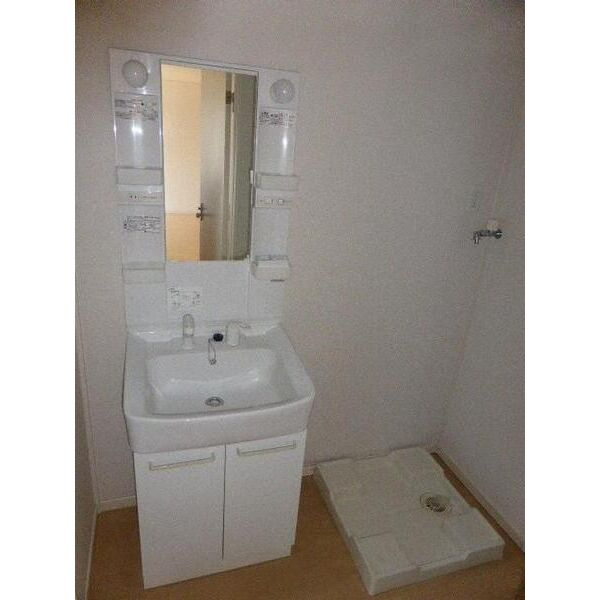 パーチェBの洗面所