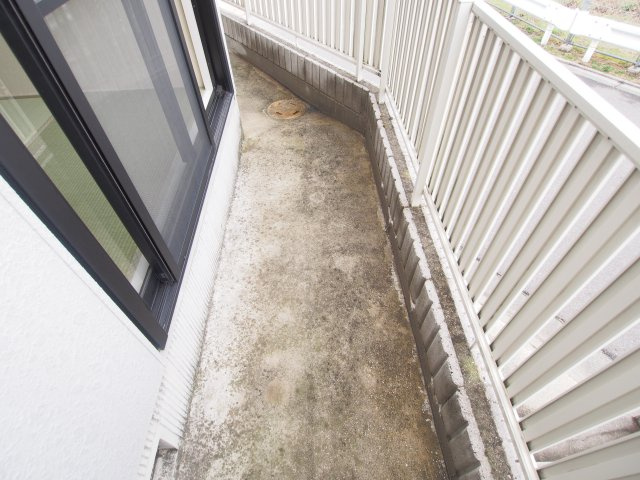 K.ガーデンのバルコニー