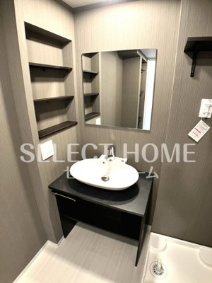 【独立洗面台】 | ヴィラ竹ノ花 | 独立洗面台あり、毎朝おしゃれに忙しい女性の方におすすめですイメージ