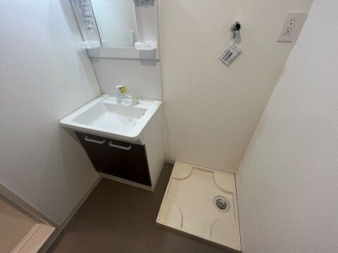 ジーメゾン南大塚の独立洗面台