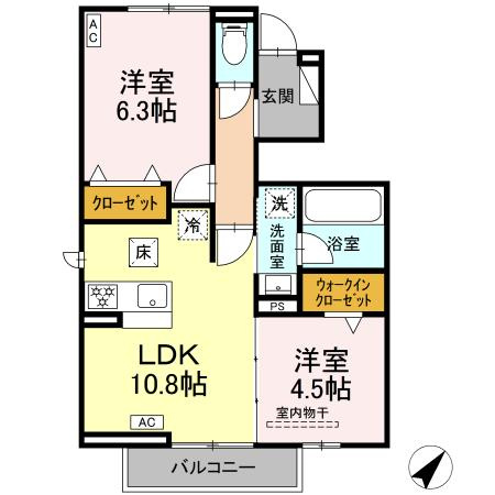 エルノワールの間取り