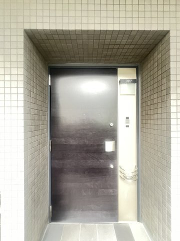 ピアッツァコート八木駅前の玄関|きれいな玄関です