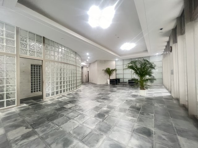 ピアッツァコート八木駅前のエントランス