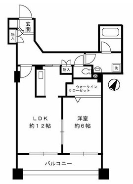 1LDKの間取りです！