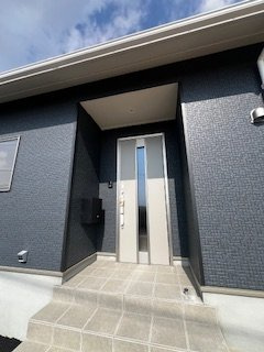 小郡市二森第1　2号棟の外観|南道路で日当たり良好