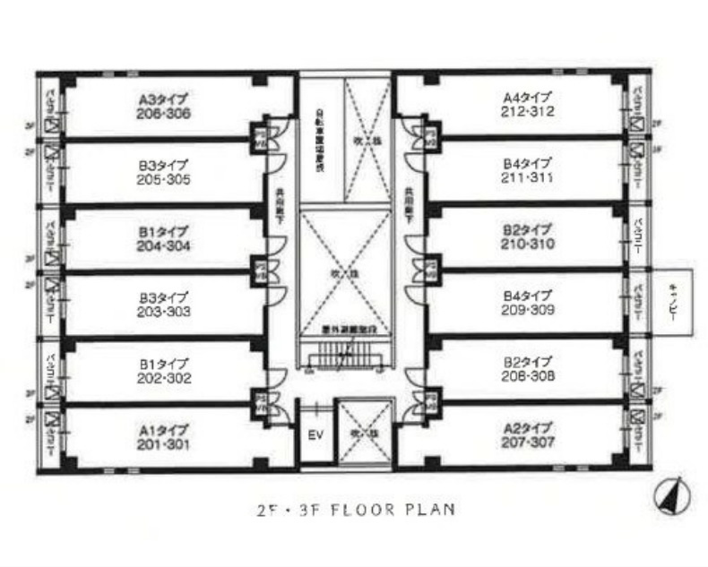 レグラス久が原の区画図