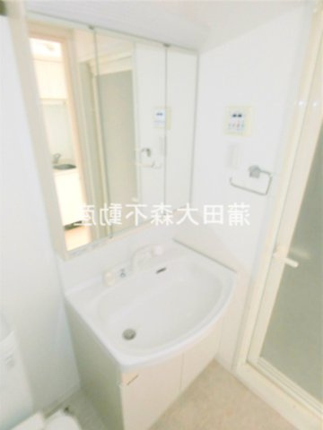 レグラス久が原の洗面所|3面鏡の独立洗面台！