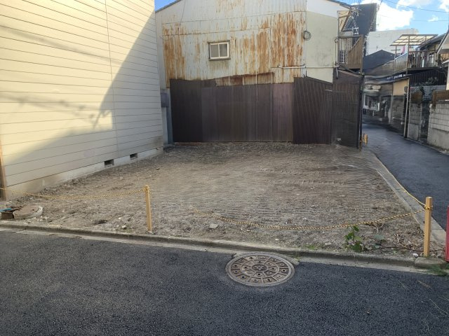 京都市北区紫野北舟岡町　建築条件付き売土地の外観