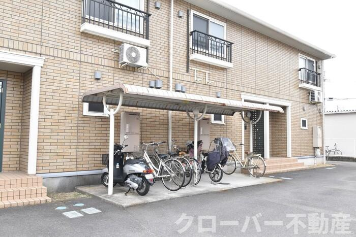 ローズガーデン土器東 A棟のその他共用部分|駐輪場