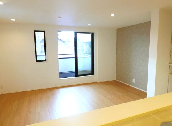 十王町貸家の居間・リビング