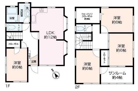 アザリエ団地、池子三丁目中古戸建の画像