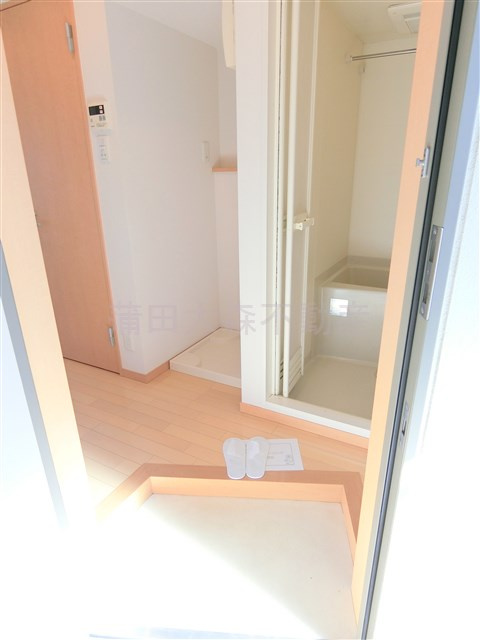 ビラフォレスト武蔵新田の玄関