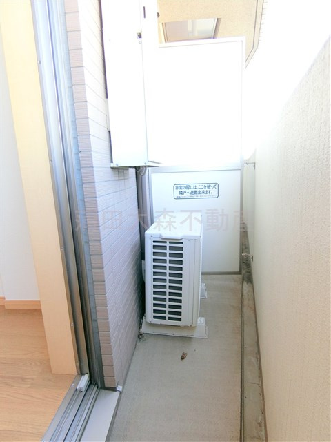 ビラフォレスト武蔵新田のバルコニー