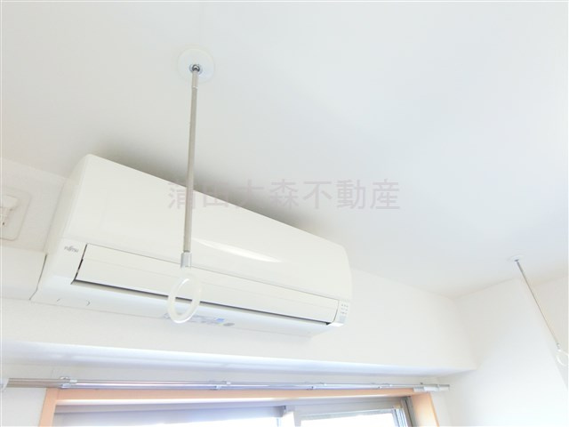 ビラフォレスト武蔵新田の設備|エアコン　室内物干し