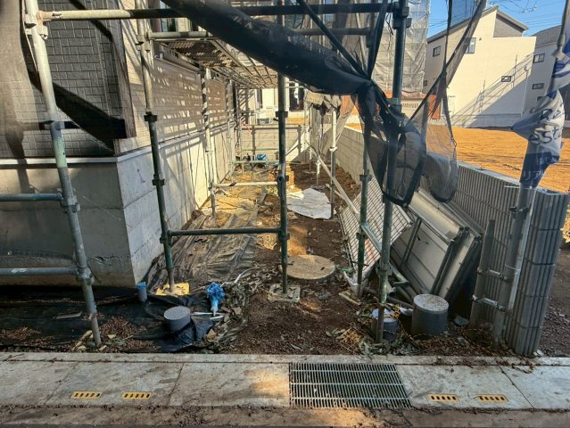 川口市大字安行領家　新築一戸建て　1号棟の駐車場|駐車場です