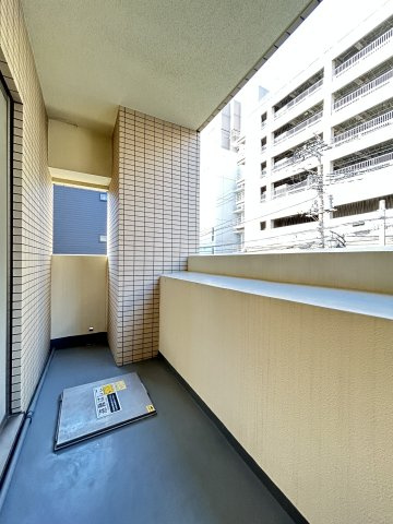 アンセラジオ新越谷のバルコニー