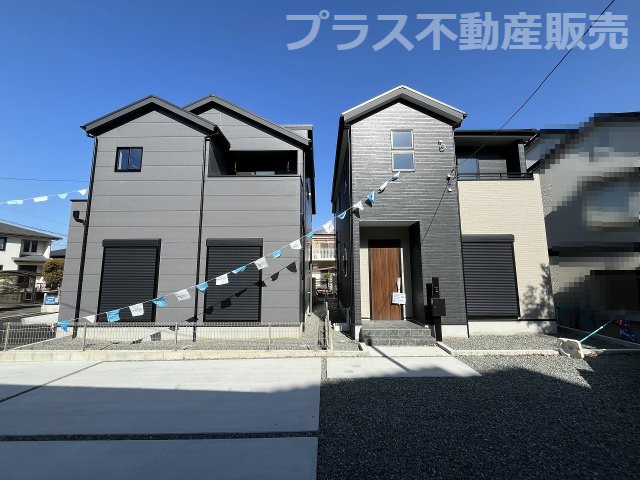 【外観】 | 福岡市城南区堤1丁目2期　2号棟（全2棟）【仲介手数料無料・0円】 | 現地写真。プラス不動産販売なら、現場の全ての棟をまとめてご見学頂けます。