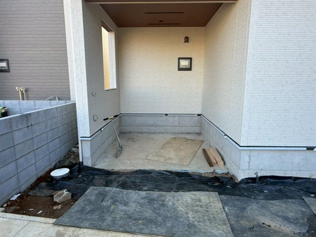 川口市大字安行領家　新築一戸建て　2号棟の駐車場|駐車場があるので、車を買う予定の方も安心です