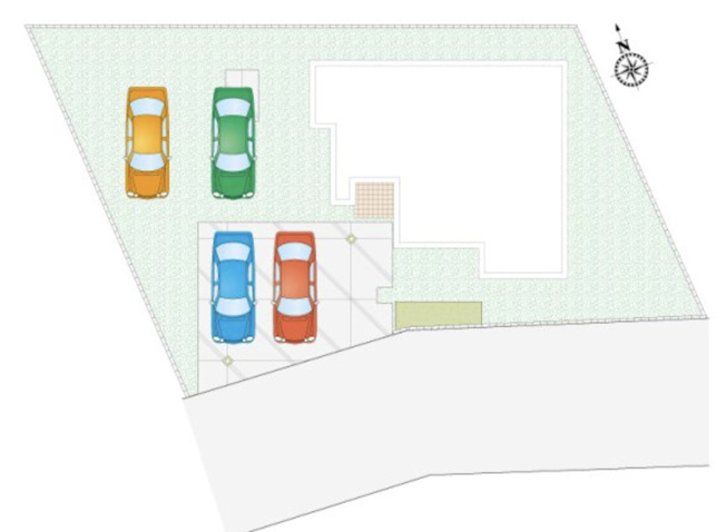 【区画図】 | 羽生市大字上岩瀬　新築戸建　全12棟　6号棟