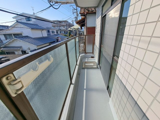 エムテ甲子園のバルコニー