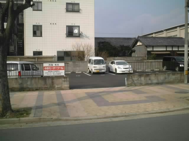 今西モータープール（川原城町276）の外観|外観は落ち着いています