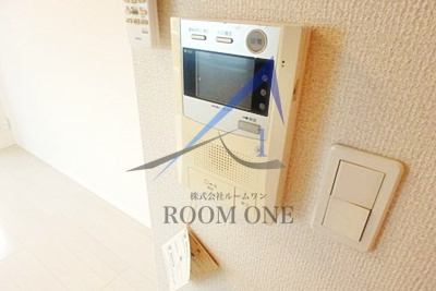 グラントゥルース門前仲町のセキュリティ|モニター付きインターホンです。