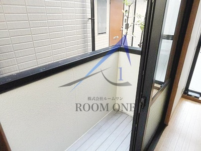 メイプルハウス　Ｂ棟のバルコニー|バルコニーです。