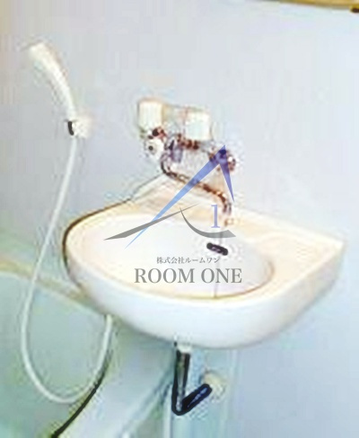 メイプルハウス　Ｂ棟の洗面所|洗面台です。