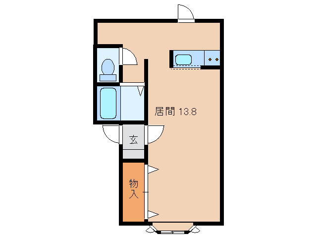 グランシャリオ（西11南16）の間取り