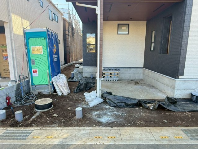 川口市大字安行領家　新築一戸建て　6号棟の駐車場|駐車場です