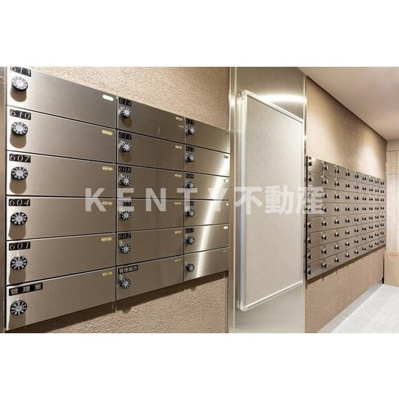 【設備】 | ザ・パークワンズ目黒不動前 | メールボックス(2019年11月撮影)