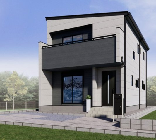 【外観パース】 | 久喜市菖蒲町菖蒲　新築戸建　全9棟　8号棟 | 8号棟
