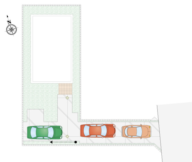 【区画図】 | 久喜市菖蒲町菖蒲　新築戸建　全9棟　8号棟