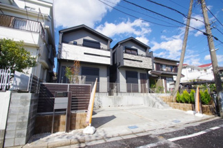 【外観】 | 【仲介手数料無料！！】府中市小柳町5丁目　新築戸建て（全2棟）2号棟　5380万円 | 令和８年1月１８日撮影　建築中