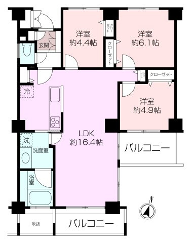【駅徒歩5分×フルリフォーム】エルフィーノ横浜根岸の画像