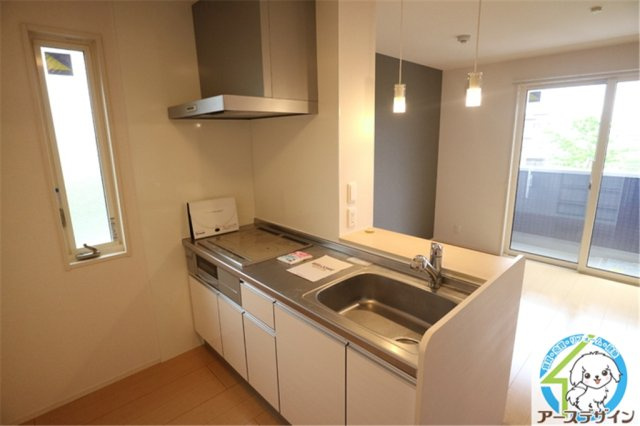 アトール恵比須のキッチン|パース写真