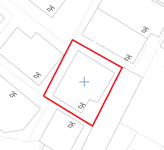 【土地図】 | 加古川市米田町平津　土地 | 敷地約31.3坪です。
