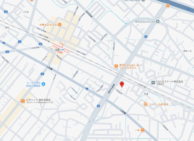 【地図】 | 加古川市米田町平津　土地