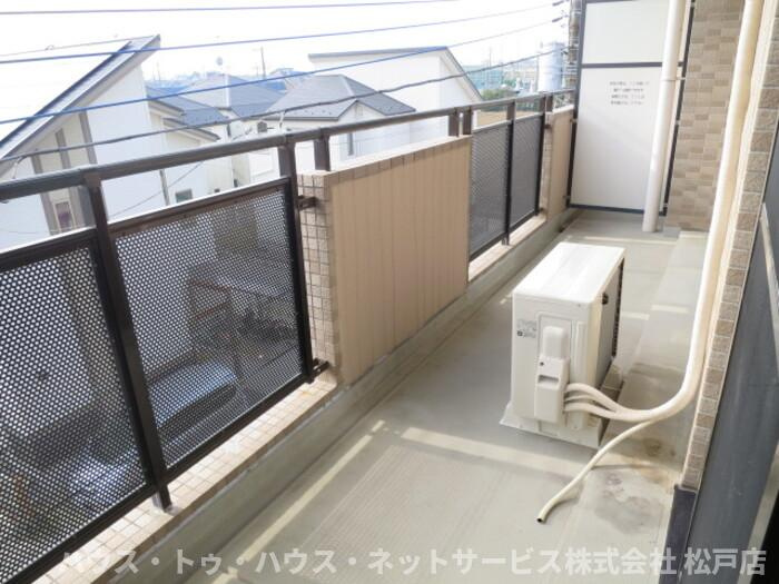 アバンドーネ高橋のバルコニー