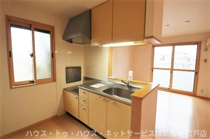 サニーフィールド　Ａ・Ｂのキッチン