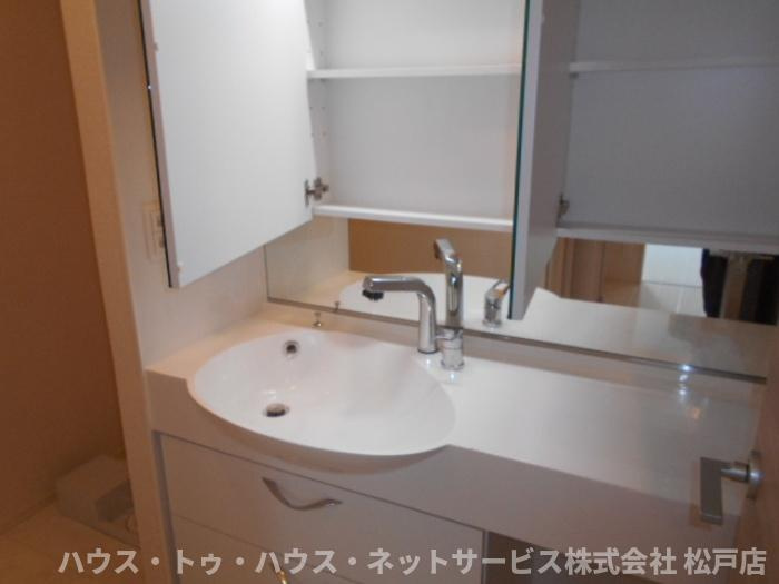 ベルエキップの洗面所