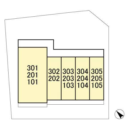 Magnolia coutⅡの区画図