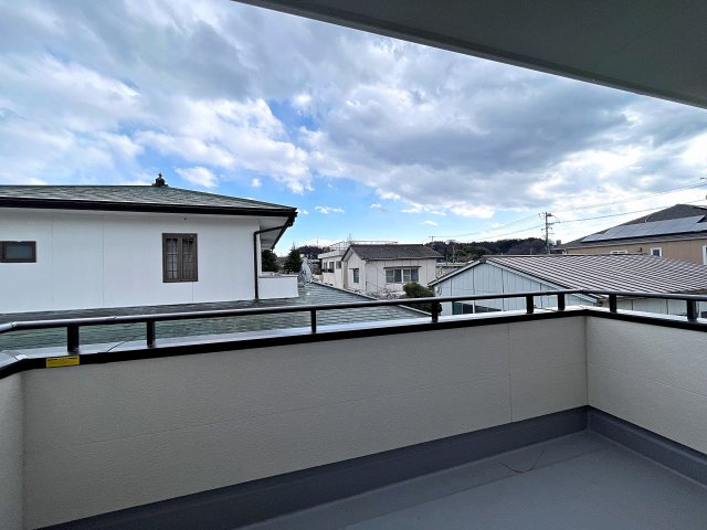 新築戸建・新築建売　いわき市内郷御厩町4丁目第1　御厩小・内郷第一中のバルコニー