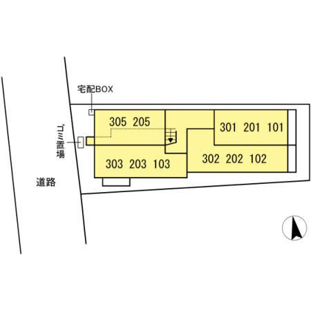 リサーナの区画図