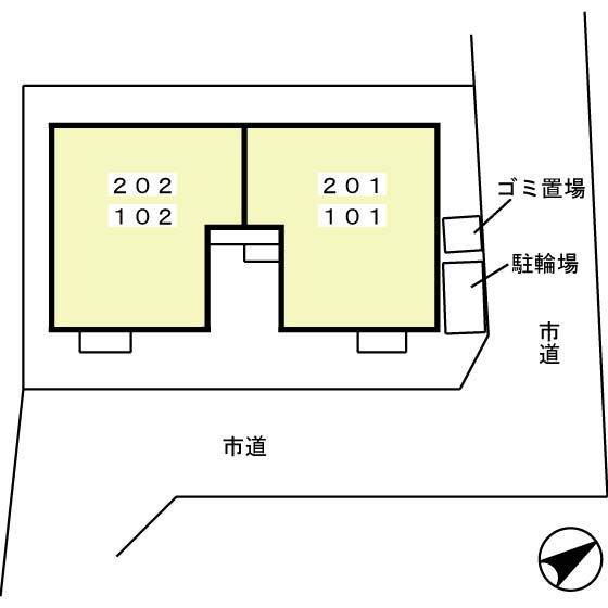 ル・マリアージュの区画図
