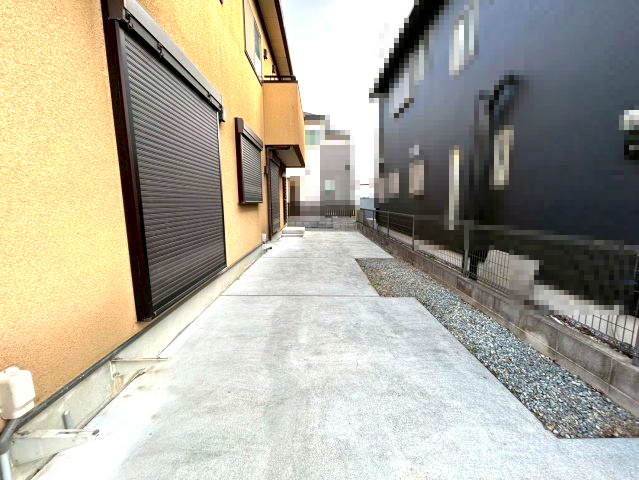 三木市末広３丁目　中古建ての庭