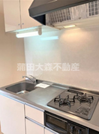 エリヴィエールのキッチン|2口ガスグリル付システムキッチン　